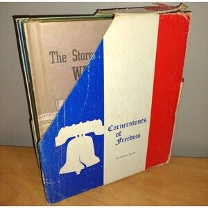 Vintage History Books Homeschool Cornerstones of Freedom 1965 Children Press